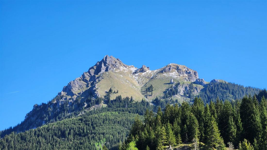 Der Aggenstein vom Ausgangspunkt