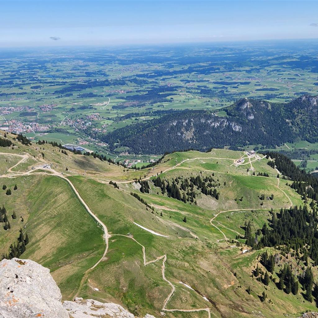 Wegenetz am Breitenberg