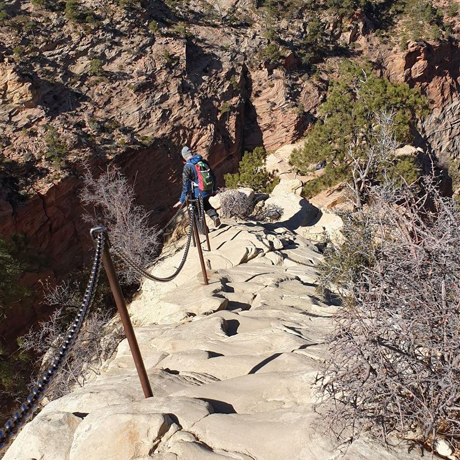 Bergab ist schwieriger als bergauf
