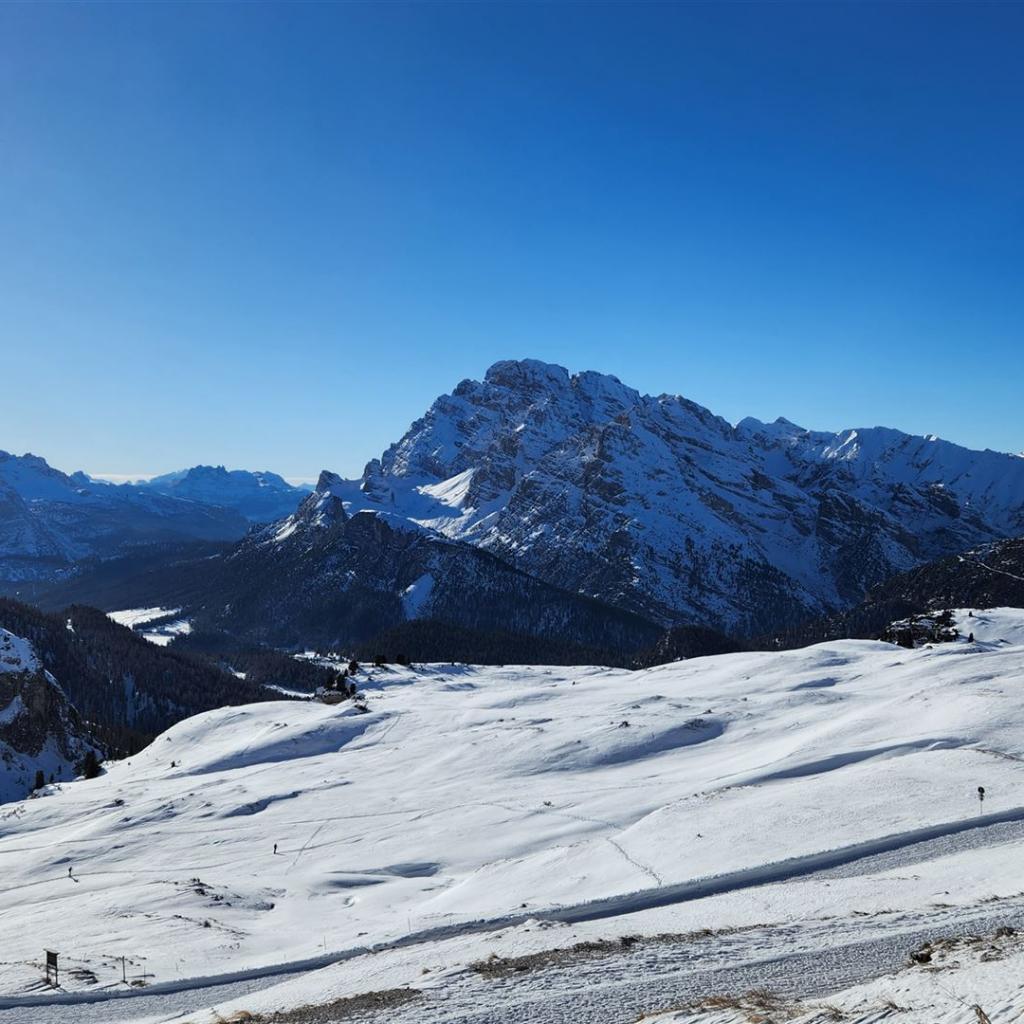 Blick auf den Monte Cristallo