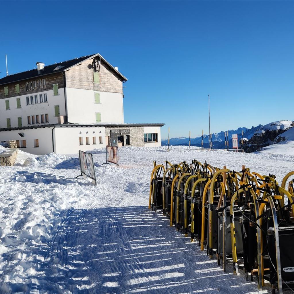 Schlitten zu verleihen