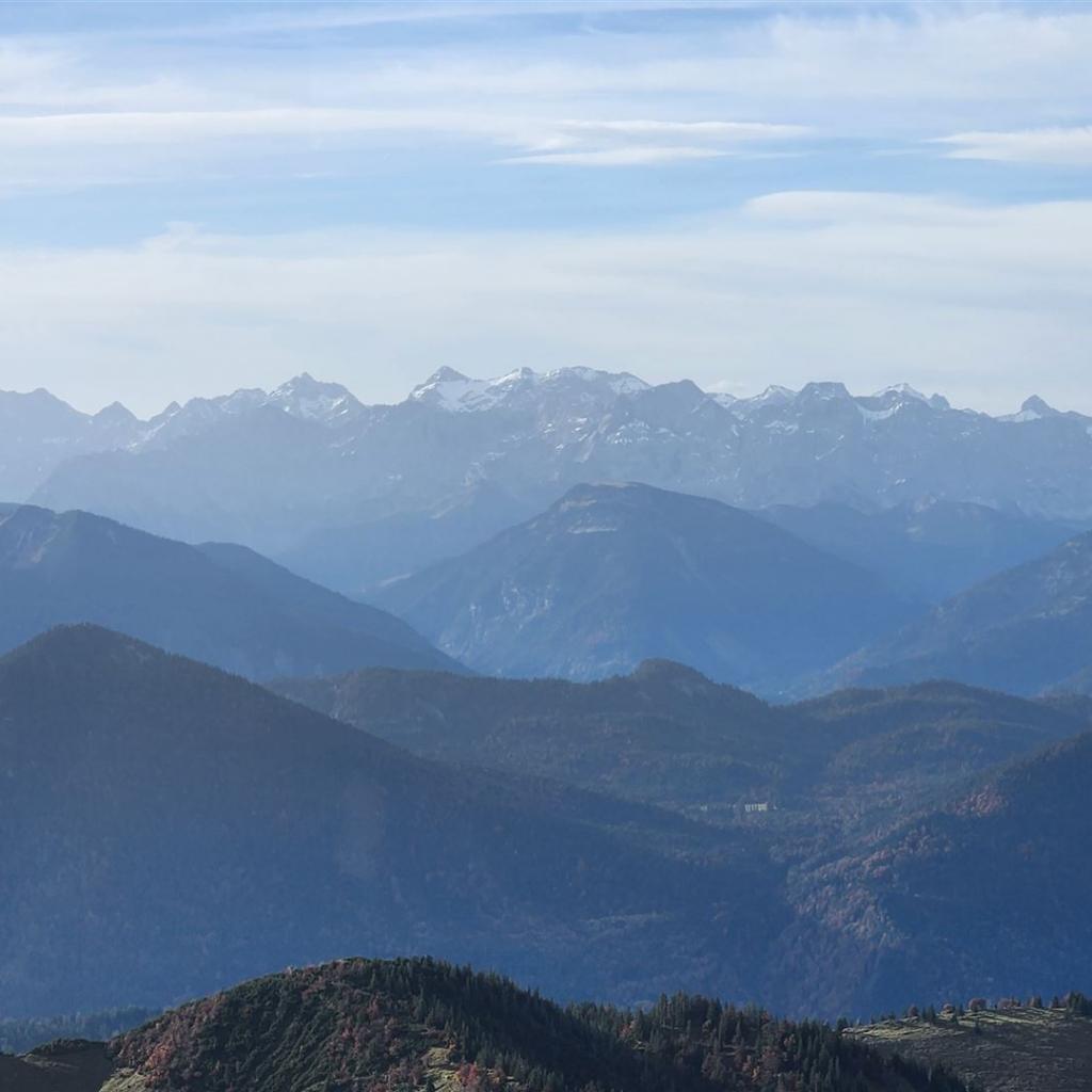 Blick nach Süden mit Birkkarspitze
