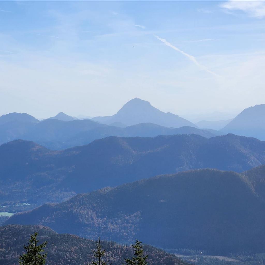Blick nach Osten mit Guffertspitze