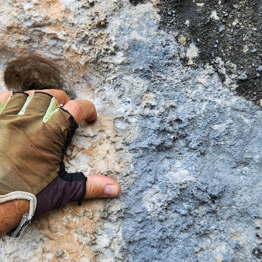 Die Hand an der Benediktenwand