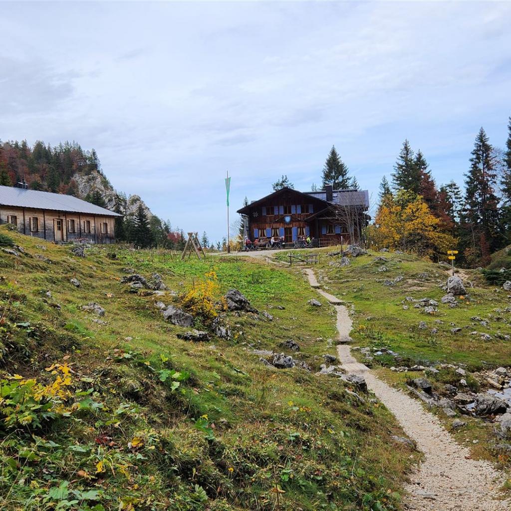 Zurück an der Tutzinger Hütte
