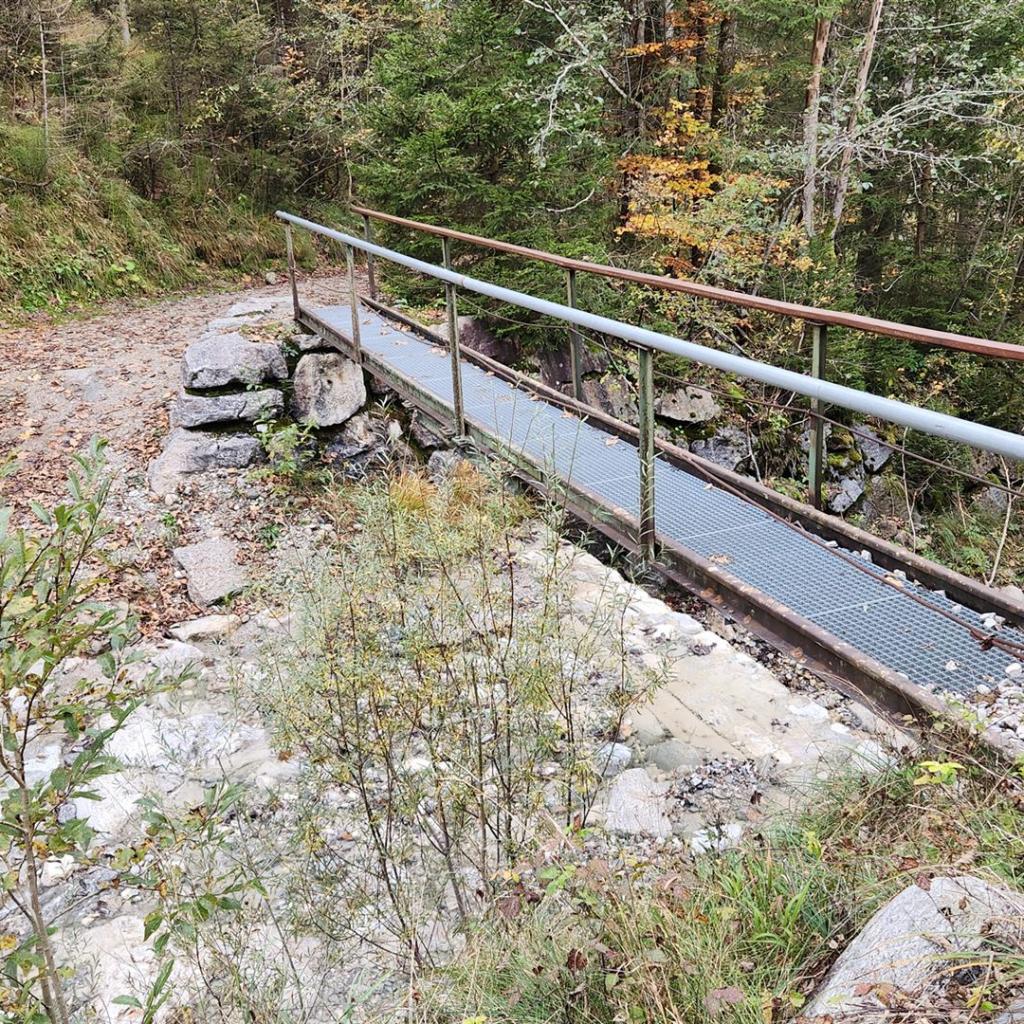 Brücke über den Lainbach