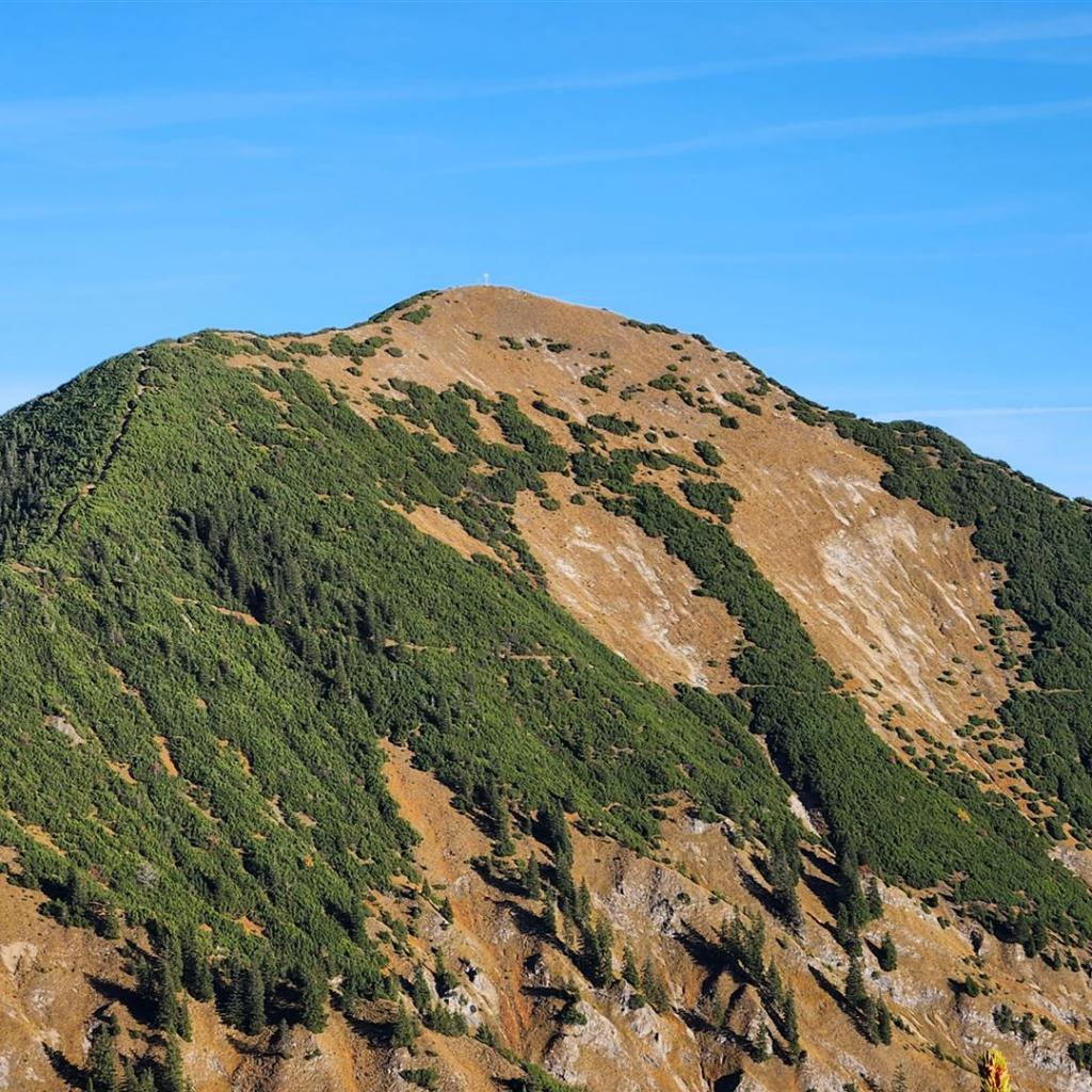 Blick zurück zum Brünstlkopf