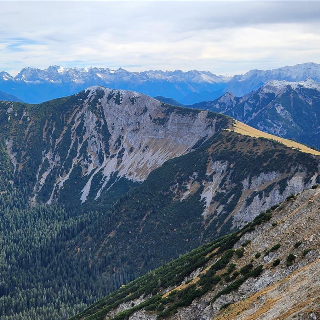 Blick zurück zum Vorderen Felderkopf