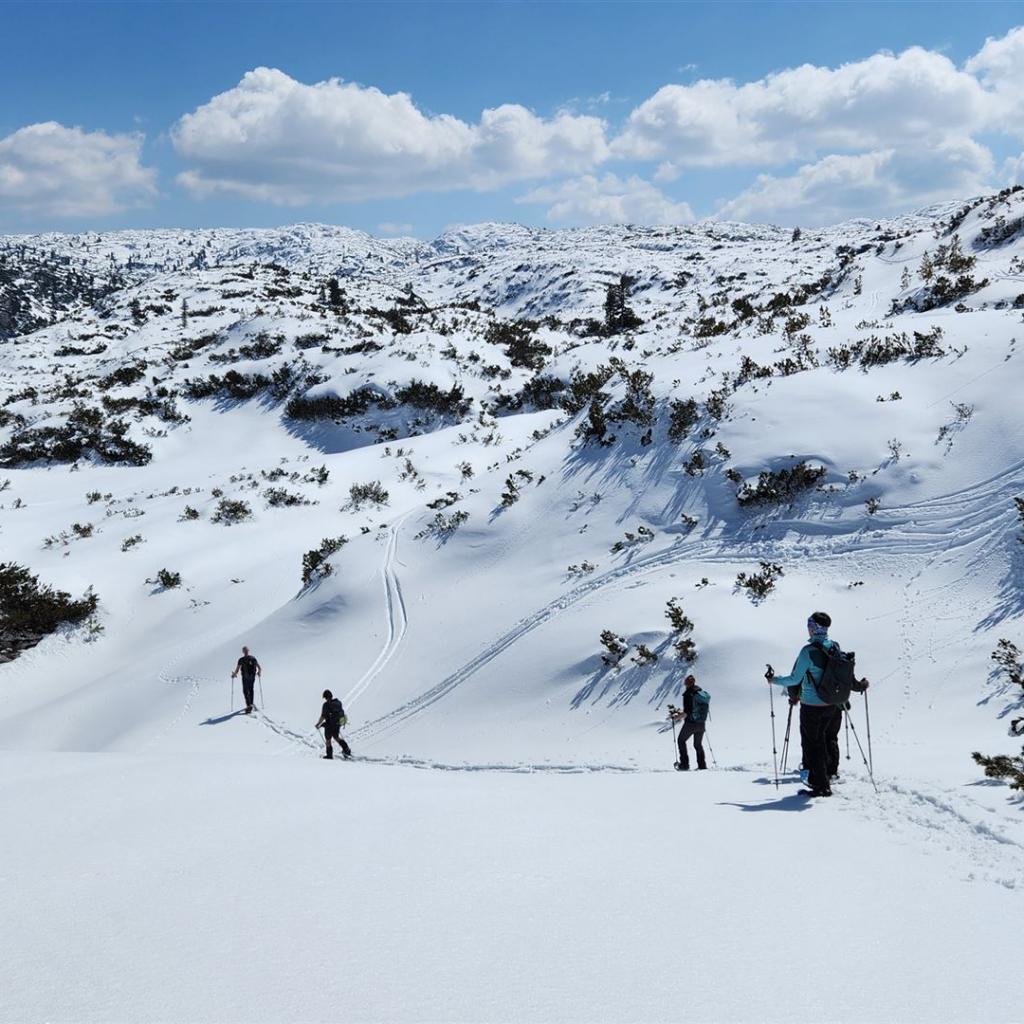 Schneewüste Dachstein-Plateau