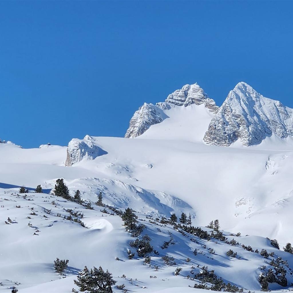Hallstätter Gletscher und Hoher Dachstein
