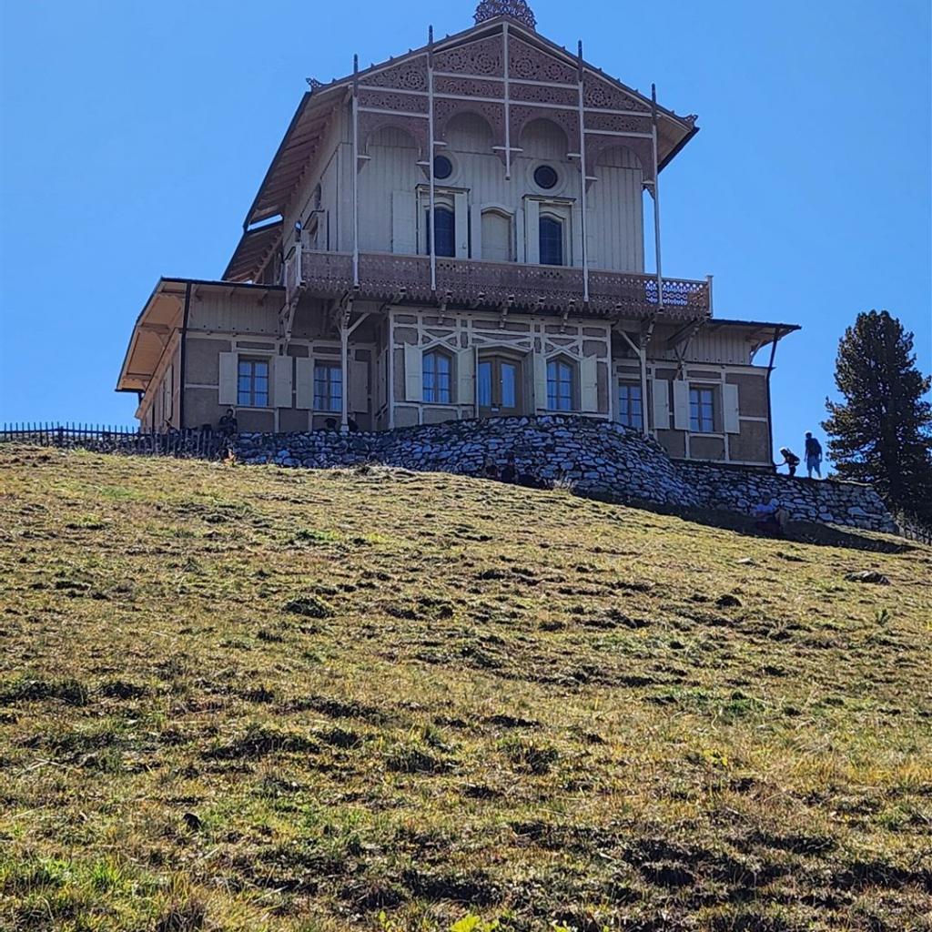 Ankunft am Schachenschloss 