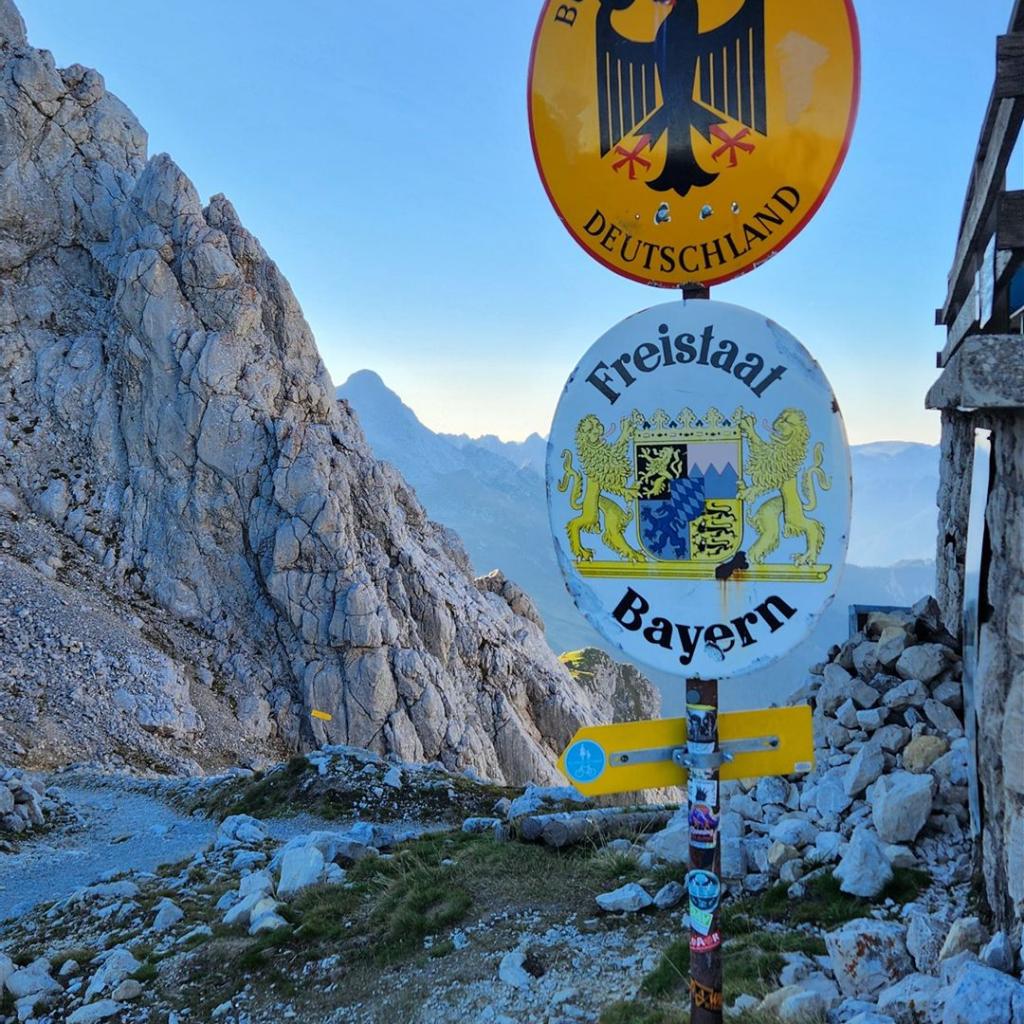Blick von Tirol nach Bayern