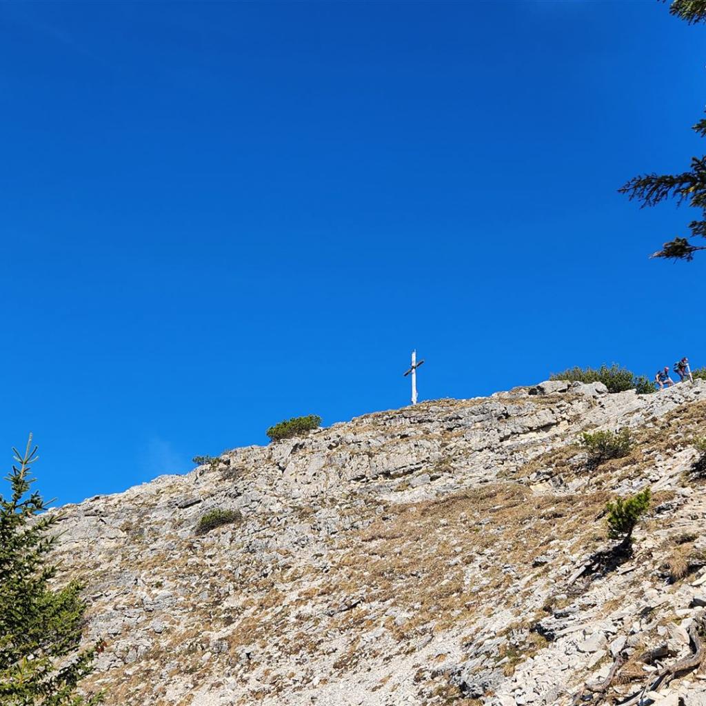 Das Gipfelkreuz ganz nah