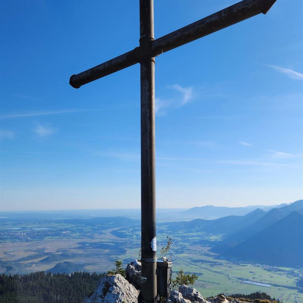 Blick auf Riegsee und Murnauer Moos