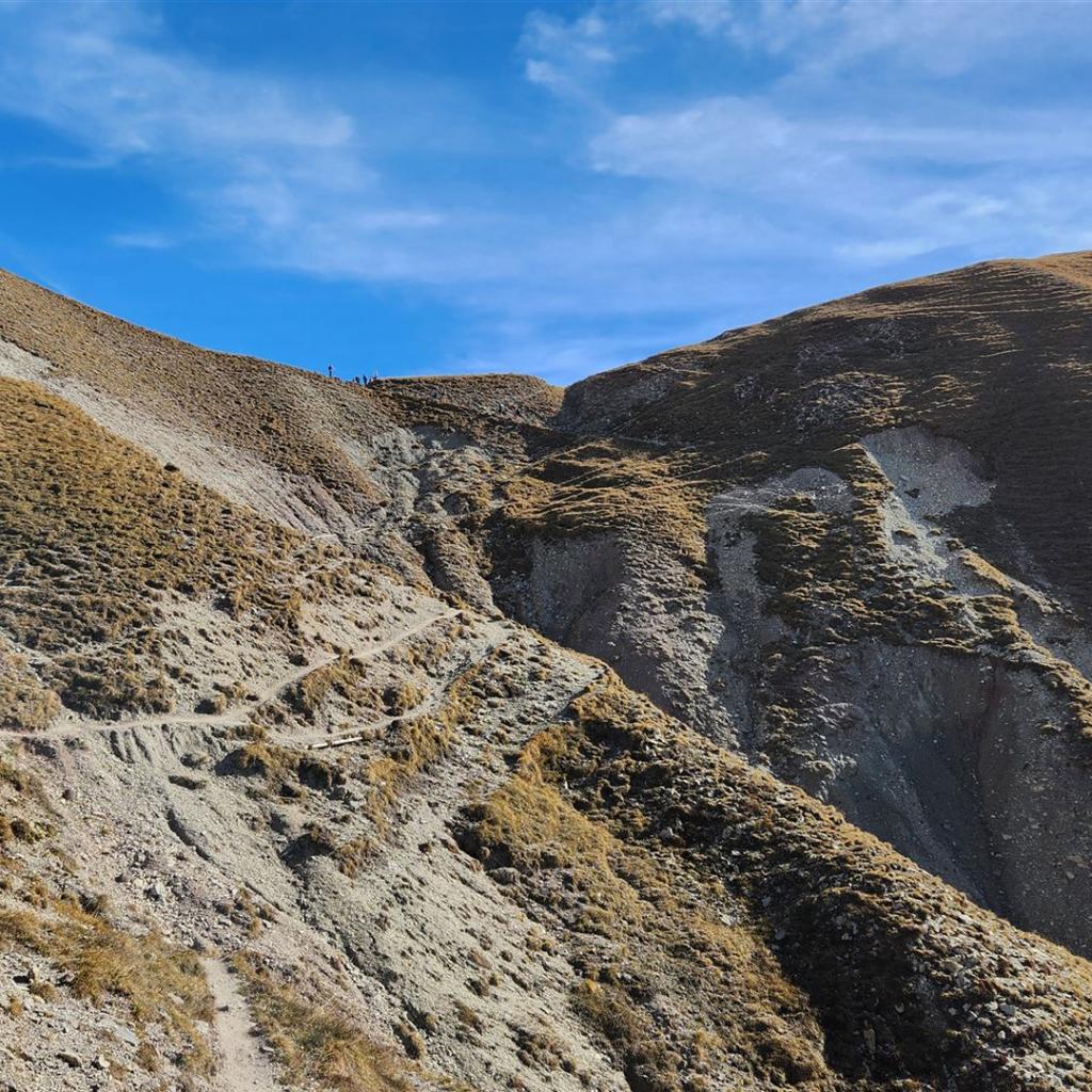 Aufstieg zum Scharnitzjoch