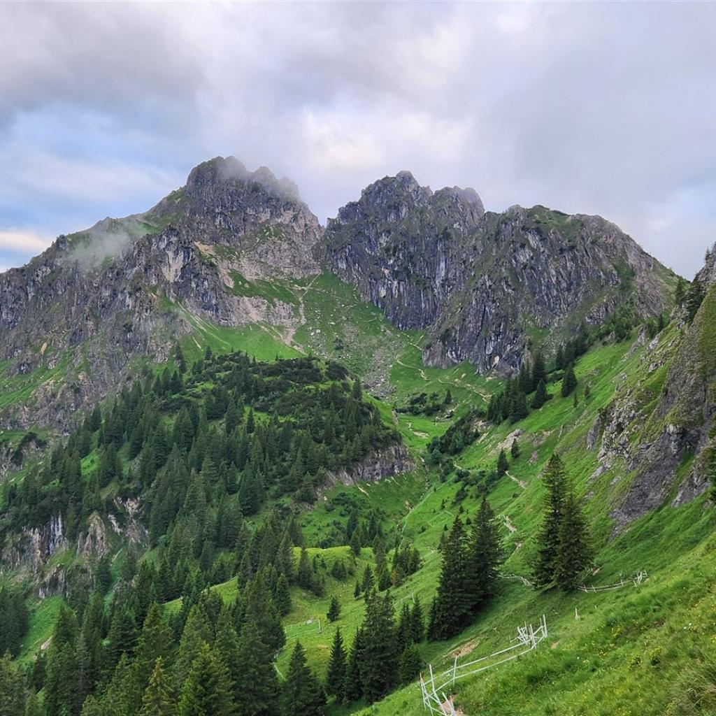 Die Große Klammspitz im Visier