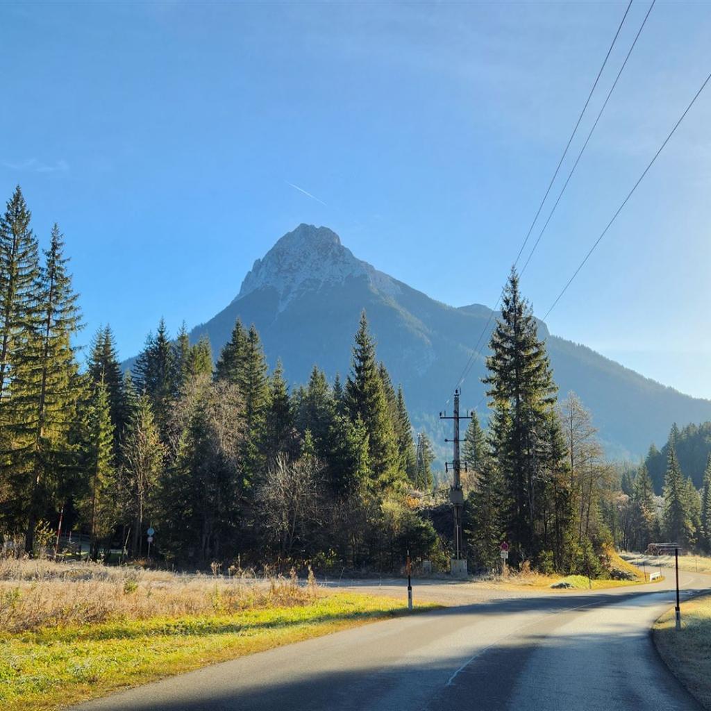 Der Guffert bei der Anfahrt