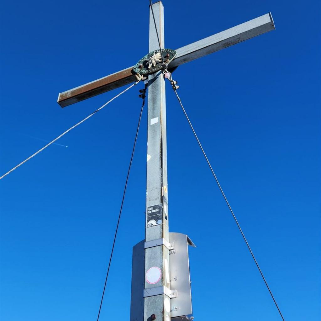 Gipfelkreuz Hintere Goinger Halt