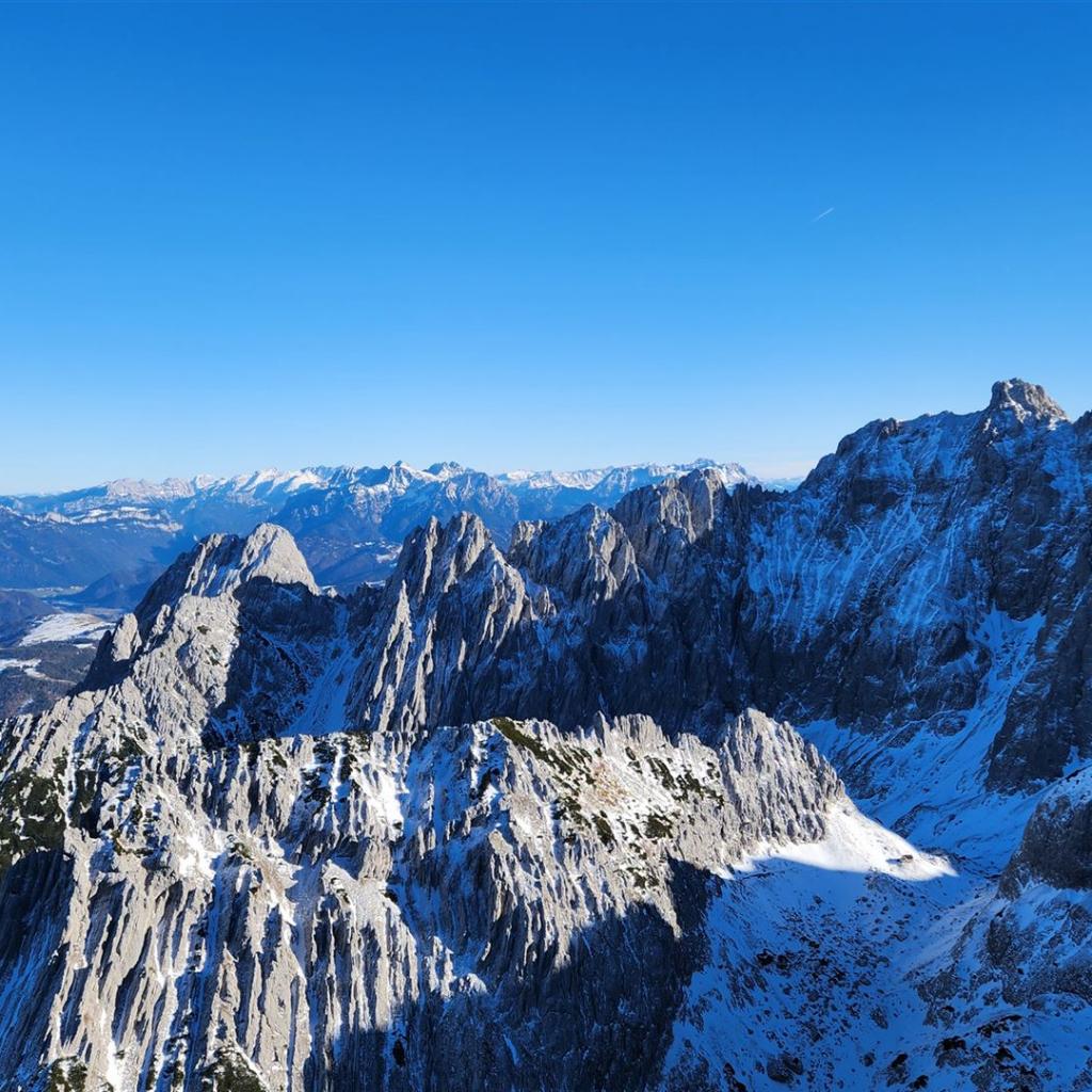 Großer Priel, Watzmann und Hochkönig