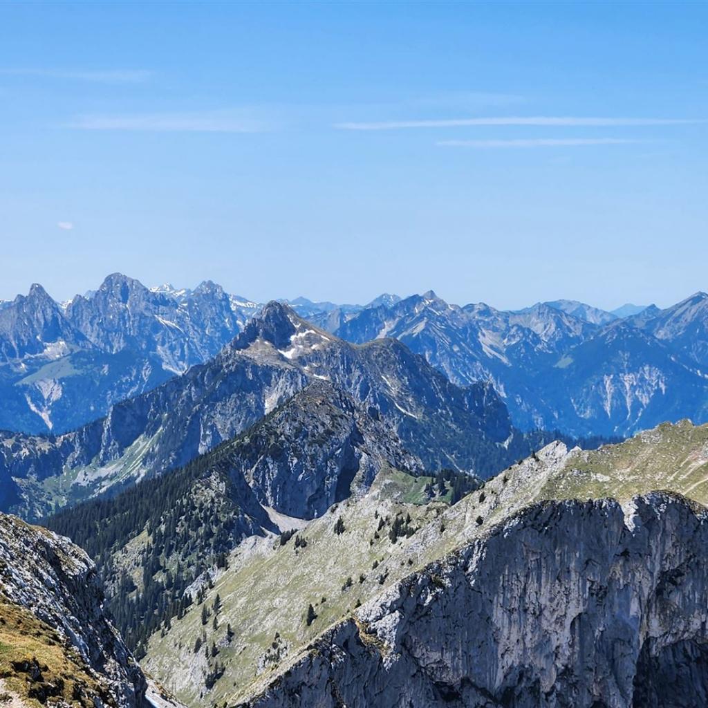 Säuling und Tannheimer Berge