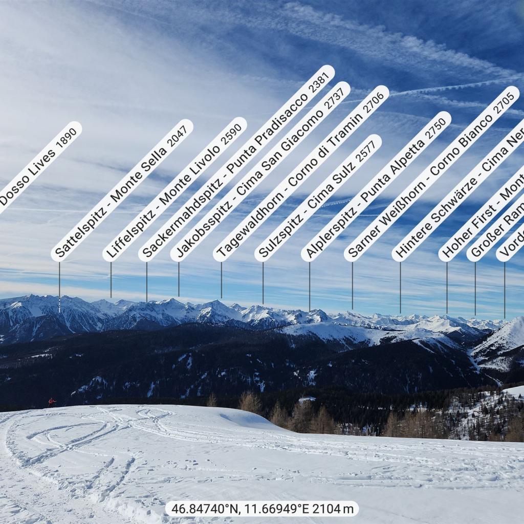 Blick nach Westen mit Hintere Schwärze