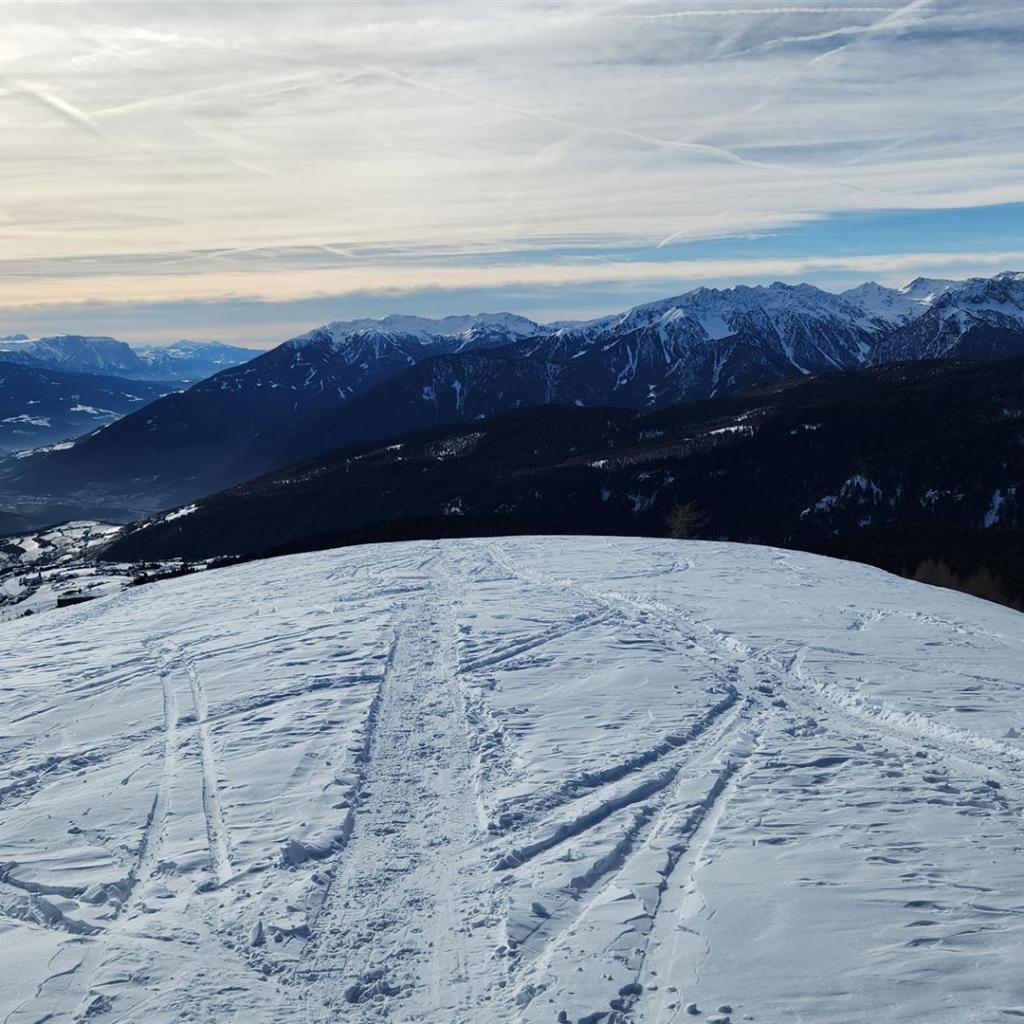 Blick zurück vom Kleinen Gitsch Richtung Brixen