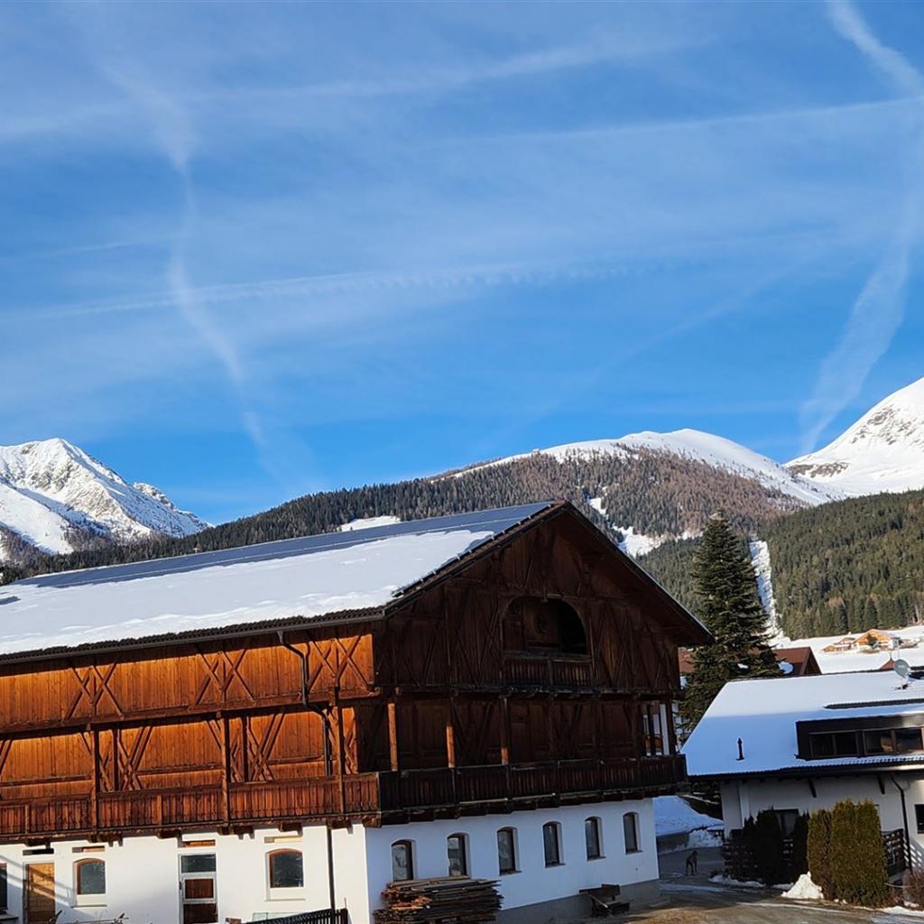 Blick von Meransen, rechts der Kleine Gitsch