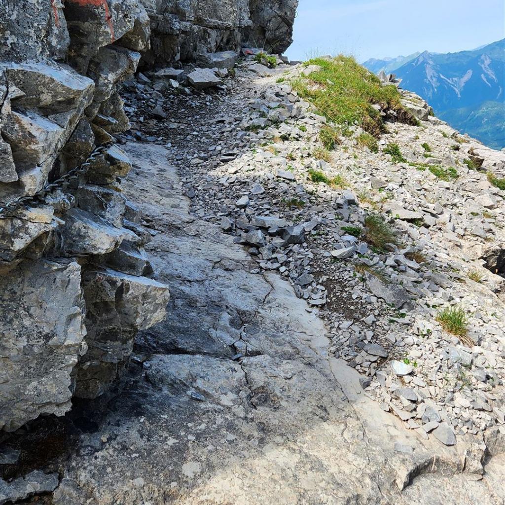Letzte Meter auf den Zingerstein
