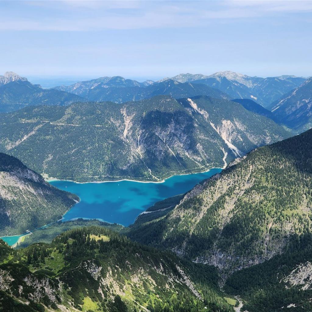 Säuling, Tegelberg, Hochplatte und Geierköpfe