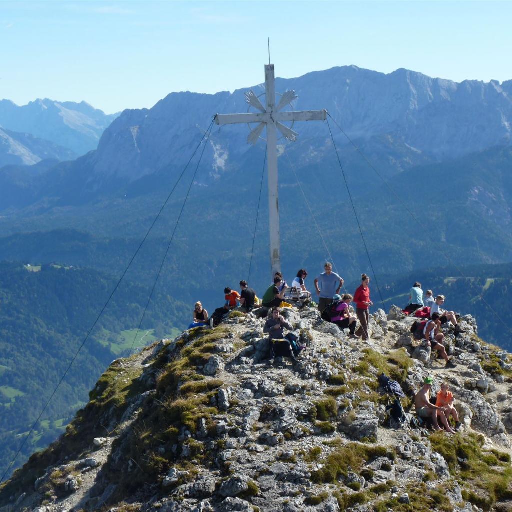 Auf der Kramerspitz ist was los