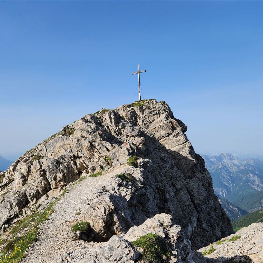 Die letzten Meter bis zur Kreuzspitze