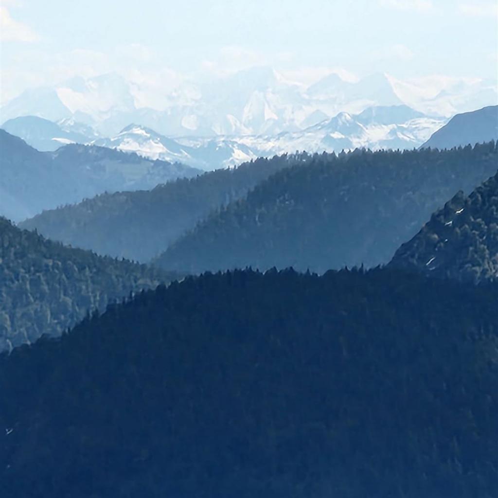 Das Kitzsteinhorn herangezoomt