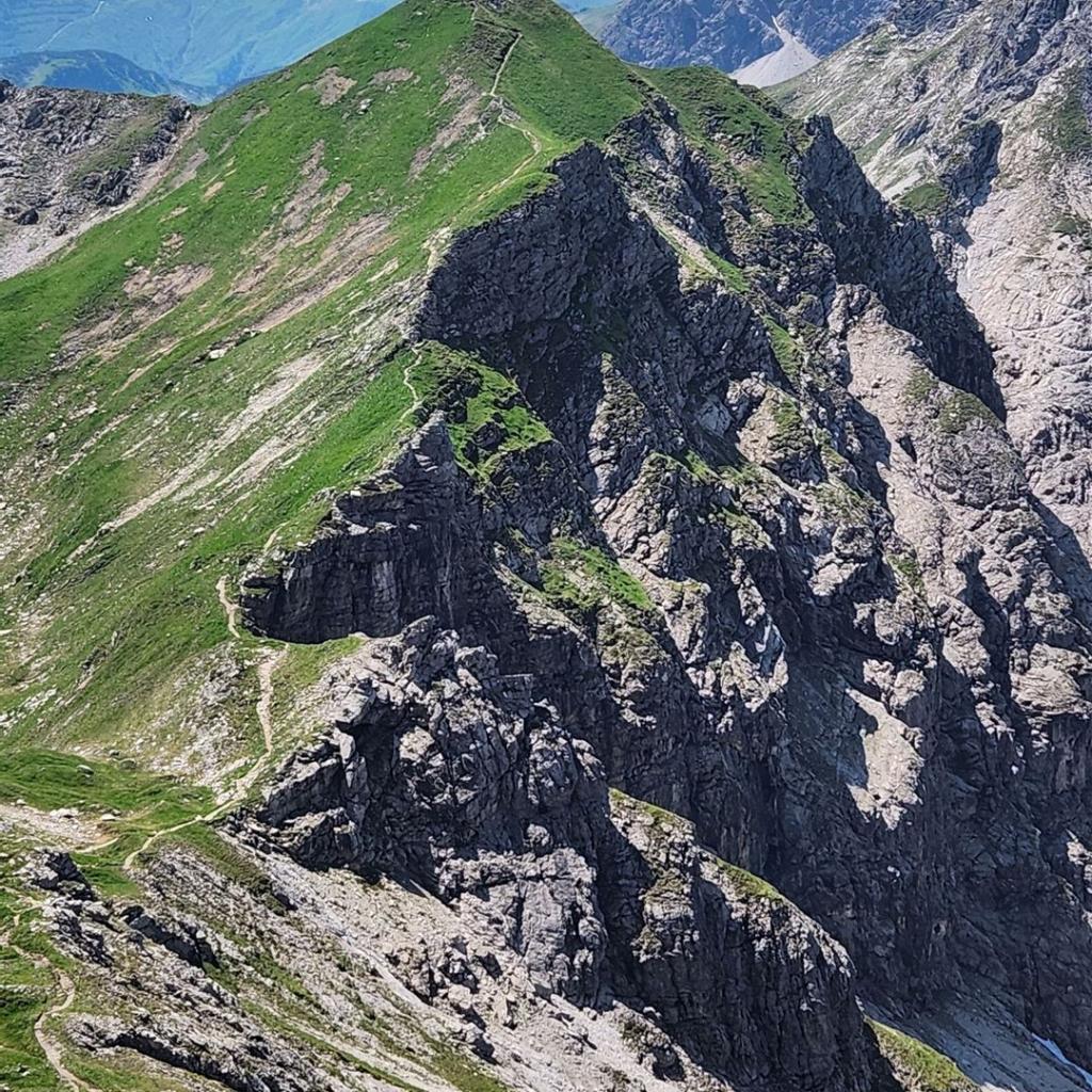 Blick zum finalen Kemptner Köpfle