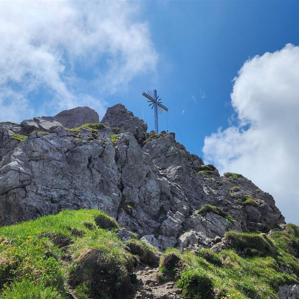 Kurz vorm Kemptner Köpfl