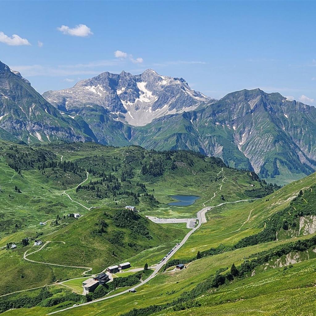 Blick Richtung Schröcken