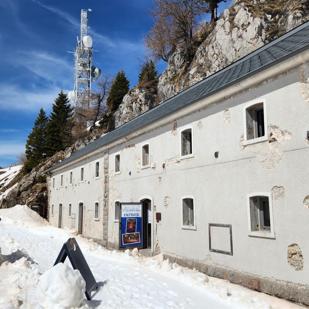 Das Rifugio Dolomites Monte Rite