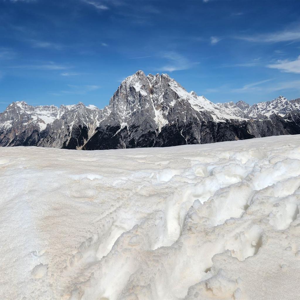 Blick hinüber zum Antelao, 3264 m