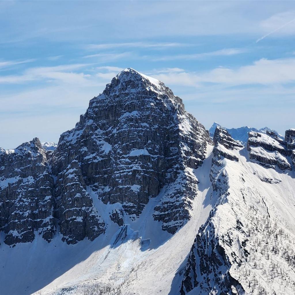 Der Sassolungo di Cibiana, 2413 m