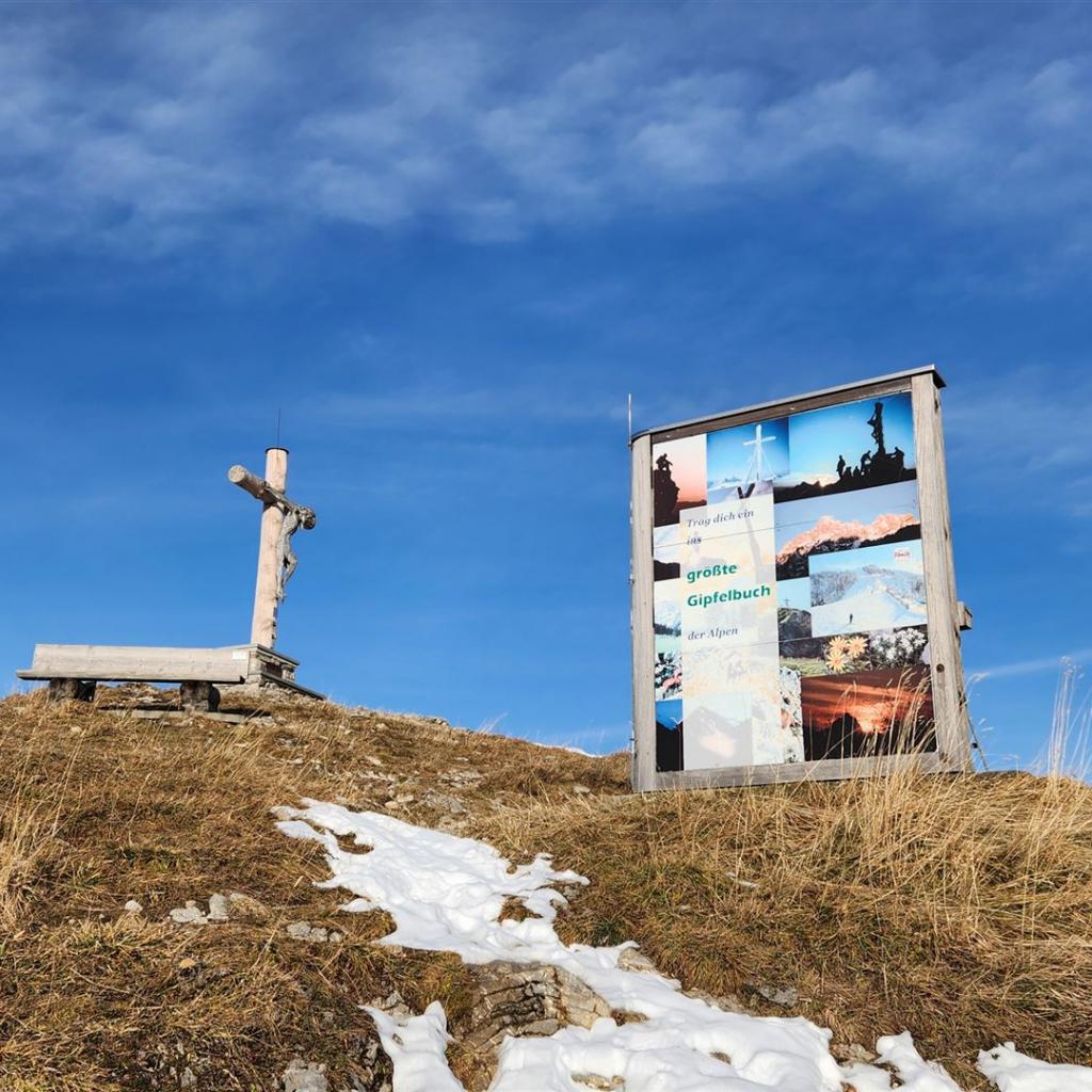 Das größte Gipfelbuch der Alpen