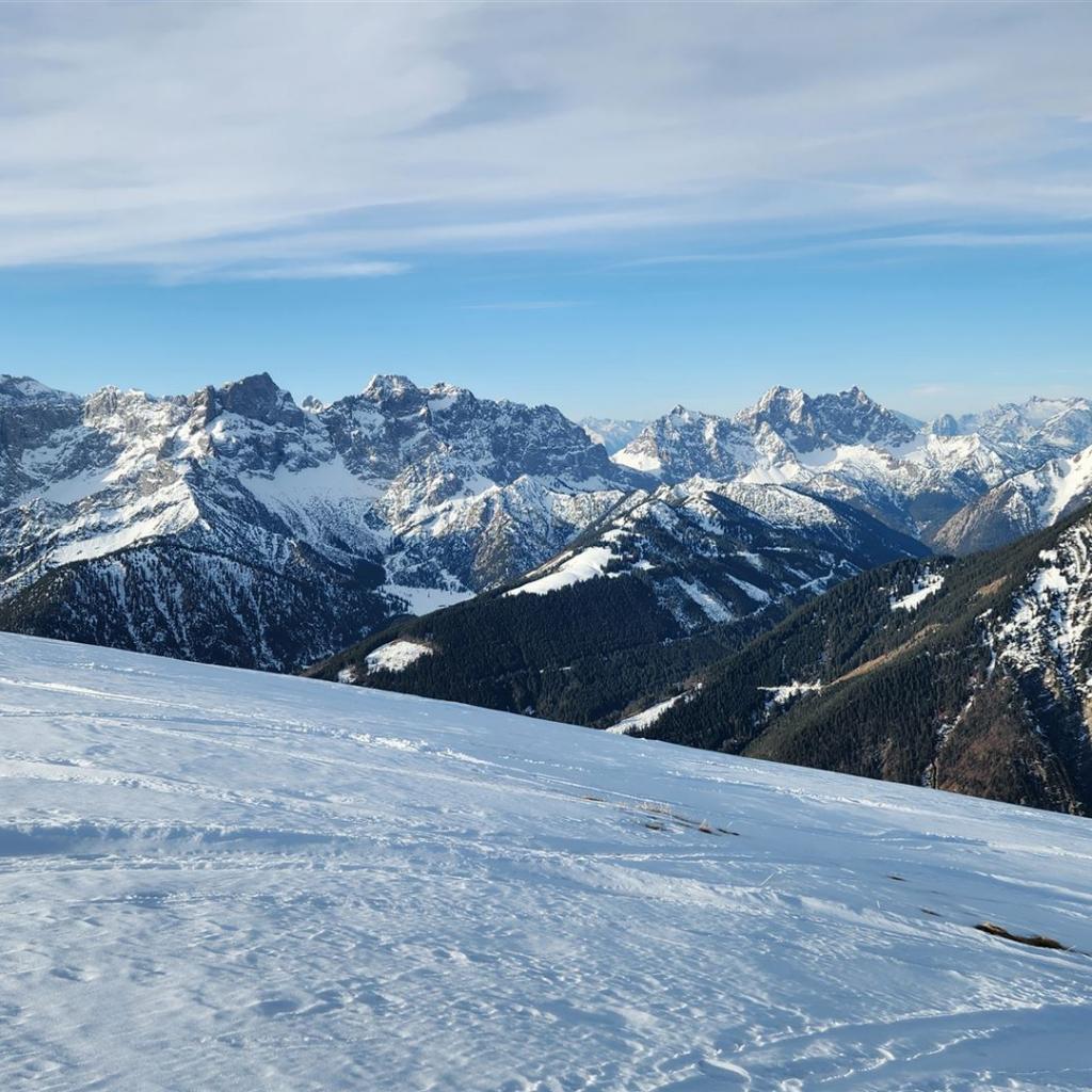 Von der Birkkarspitze bis zur Soiernspitze und Zugspitze