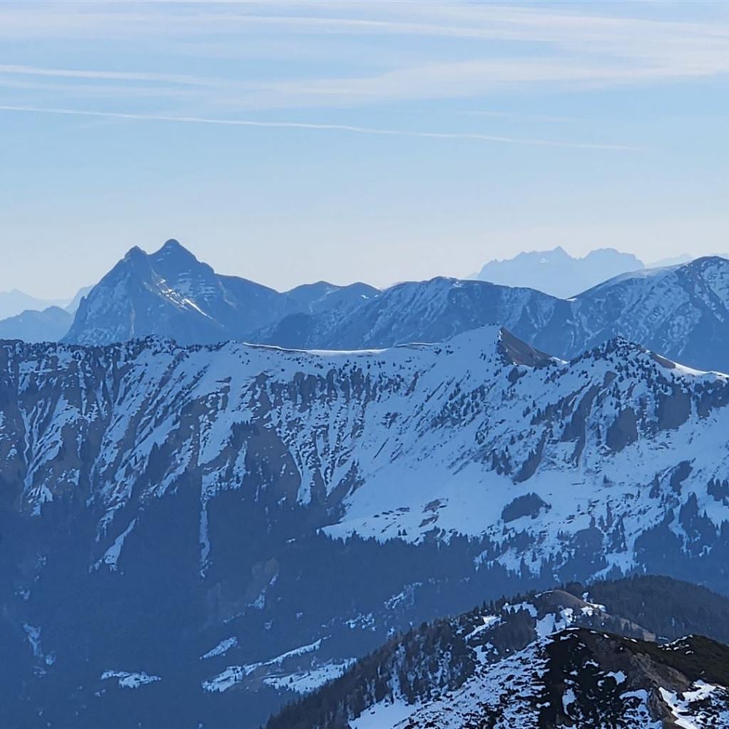 Guffertspitze und Wilder Kaiser