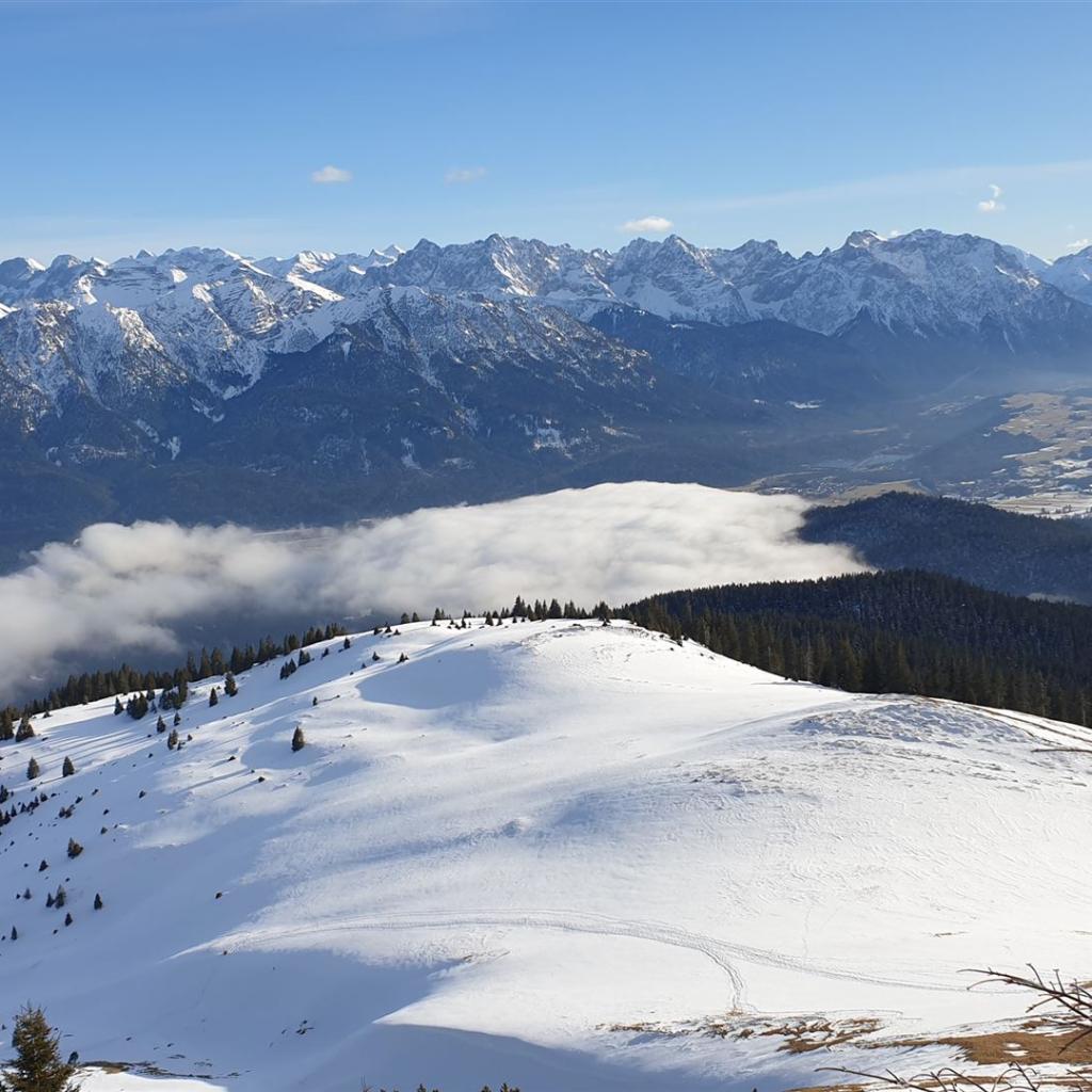 Blickrichtung Karwendel