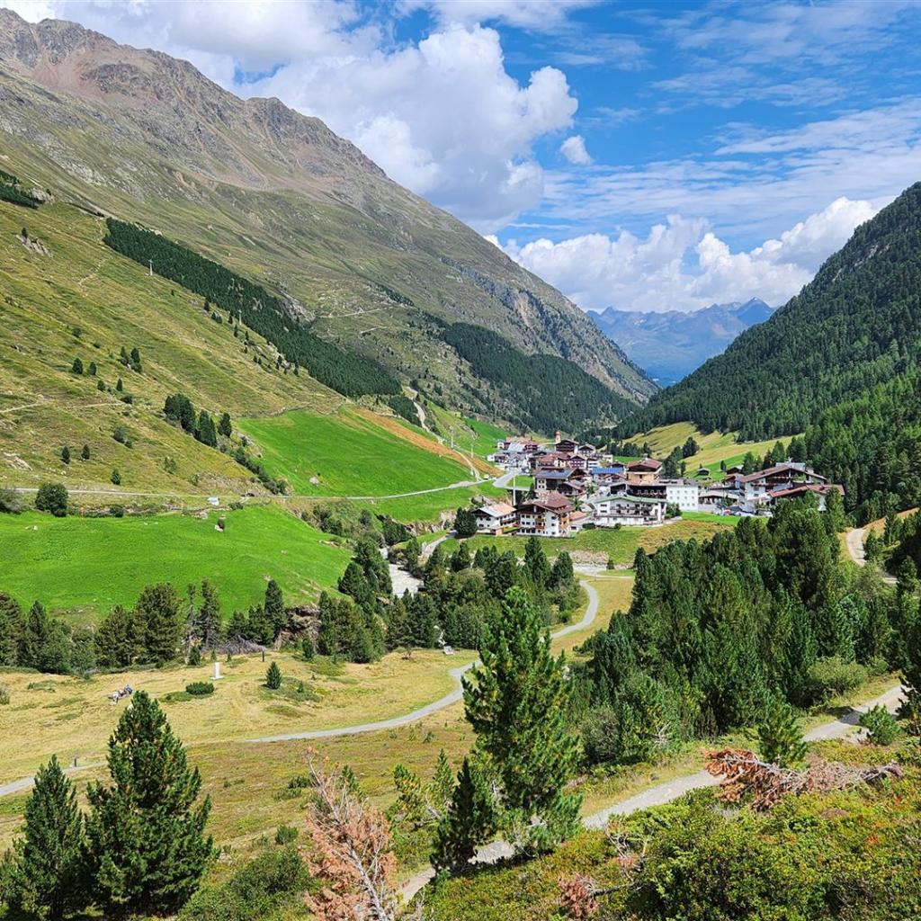 Das Bergsteigerdorf Vent im Oetztal