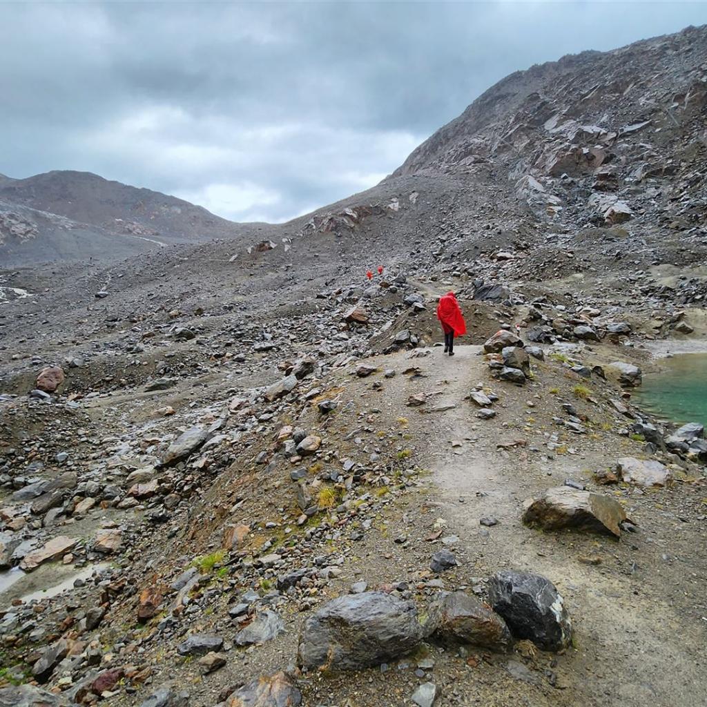 Karge Hochgebirgslandschaft