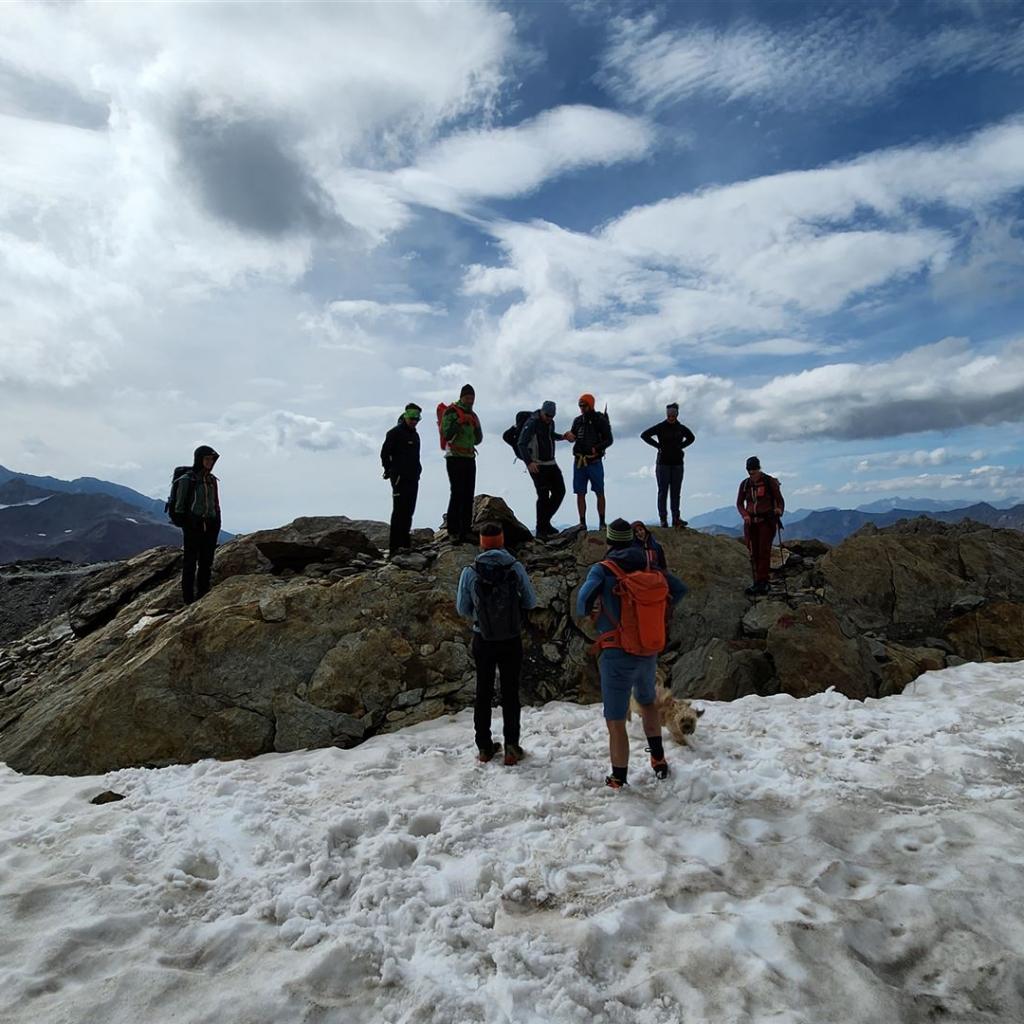 An der Ötzi-Fundstelle