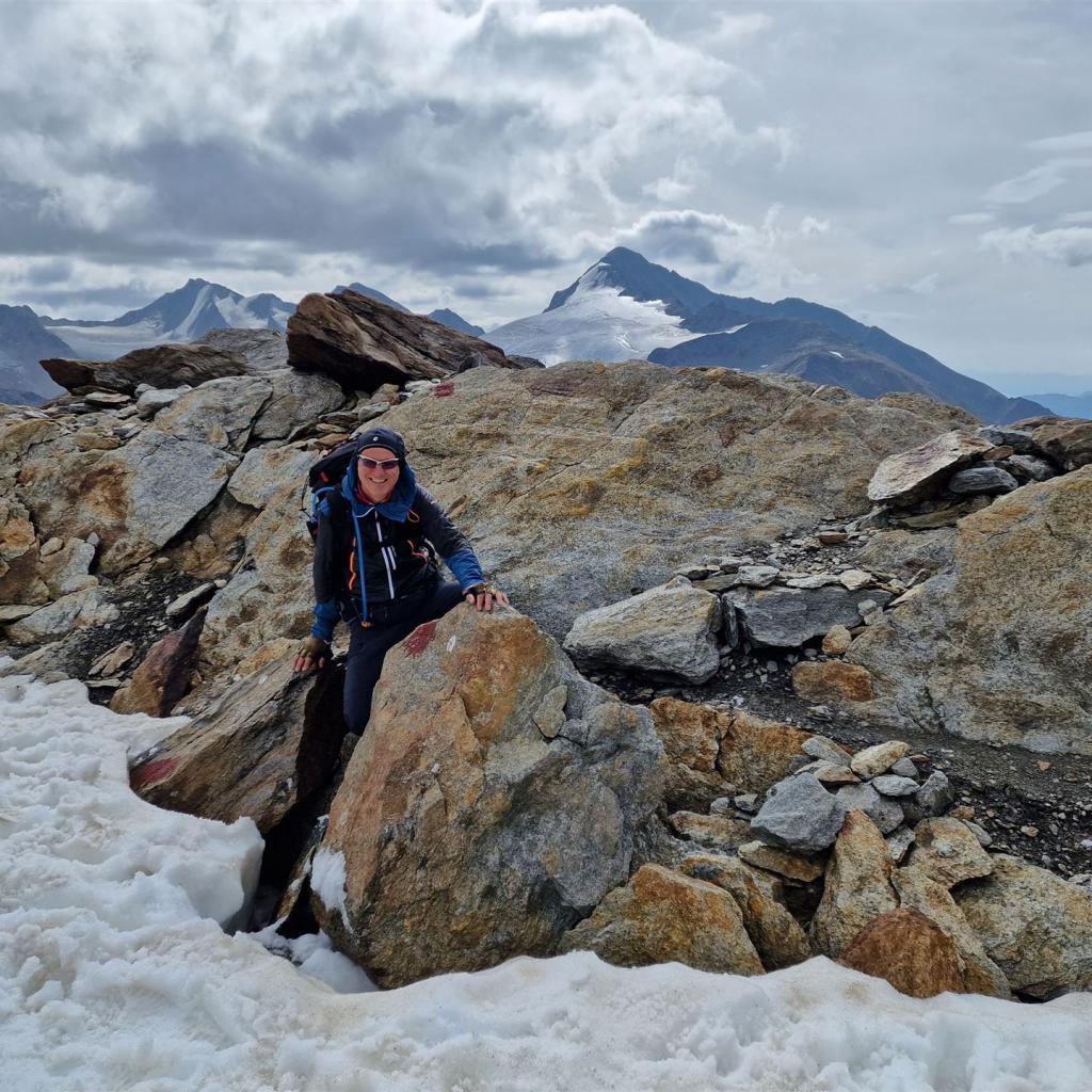 Die Ötzi-Fundstelle ist rot markiert