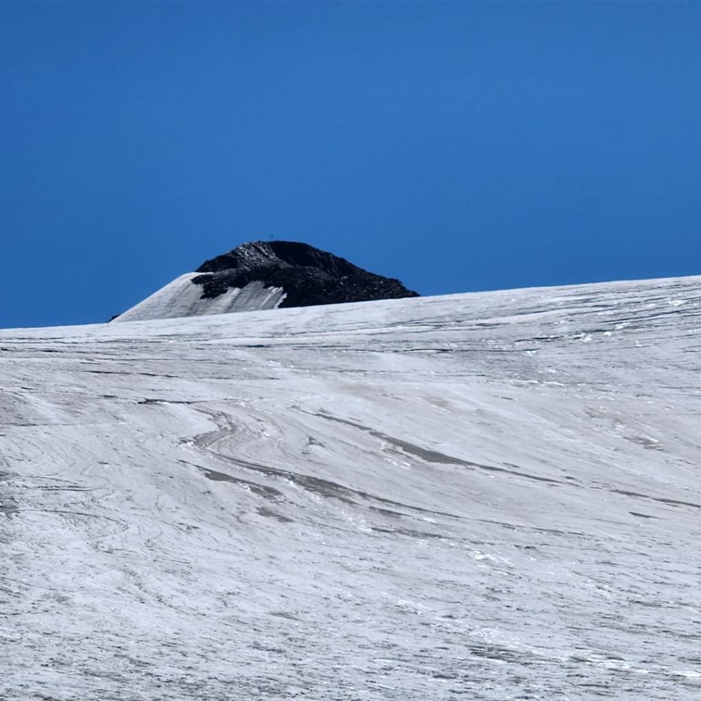 Blick zurück auf den Similaun