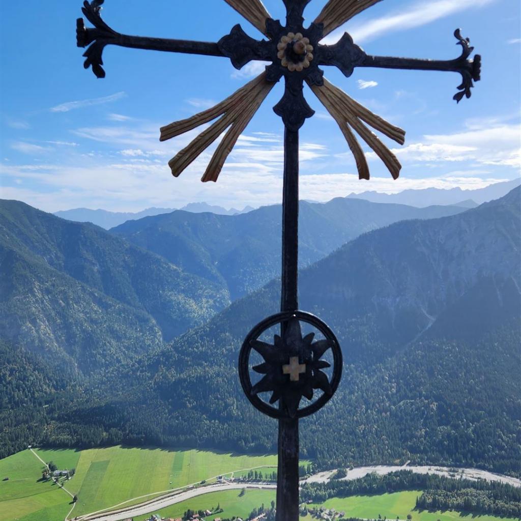 Der Gipfel des Sonnenberg, 1622 m