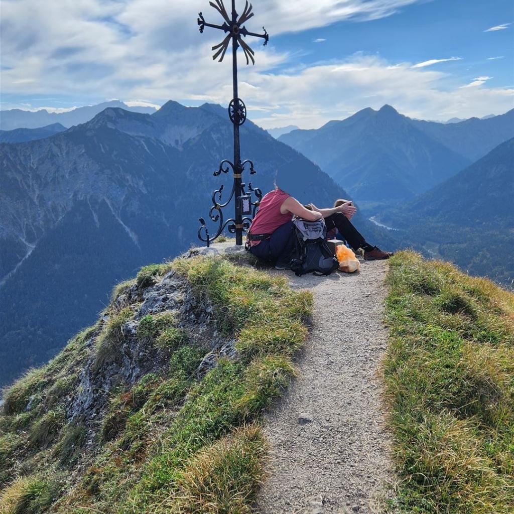 Der Gipfel des Sonnenberg, 1622 m