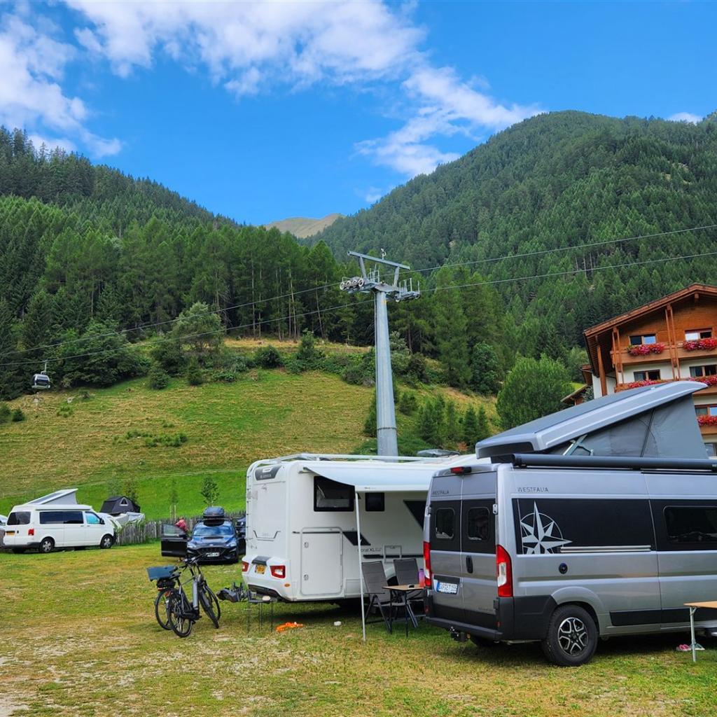 Camping an der Talstation